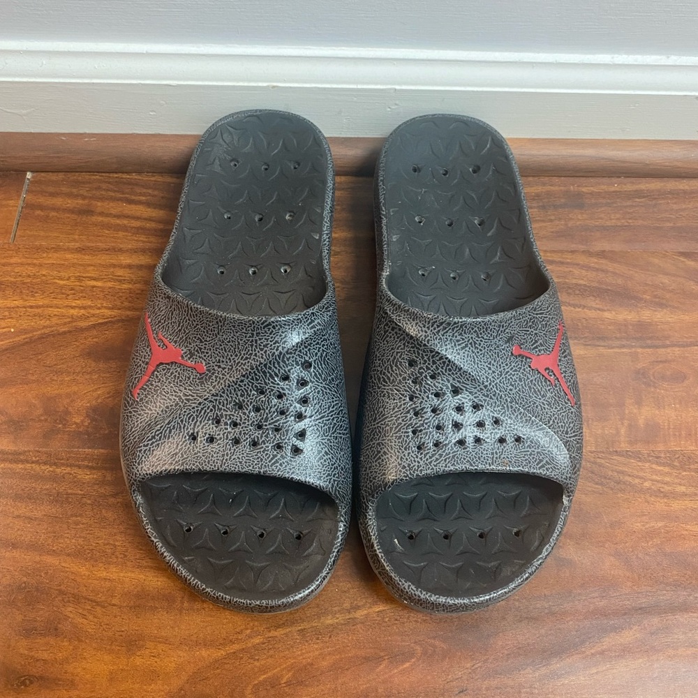 Jordan slides gray - size 11